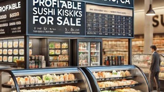 Turn-Key Sushi Kiosks for Sale – 2 Profitable Locations in Indio, CA