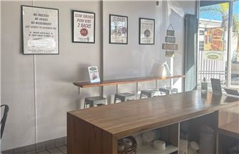 Sandwiches BBQ fast food - Non Franz.   Can Change Menu. In LA County.