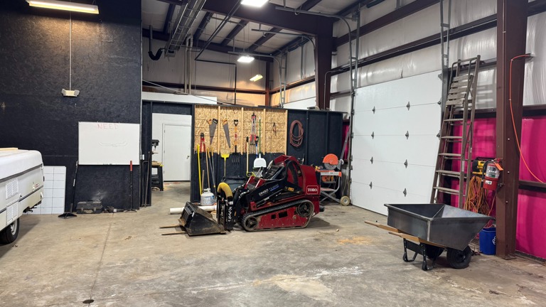 West shop area