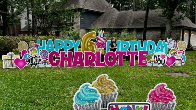 Happy 6th Birthday Charlotte 