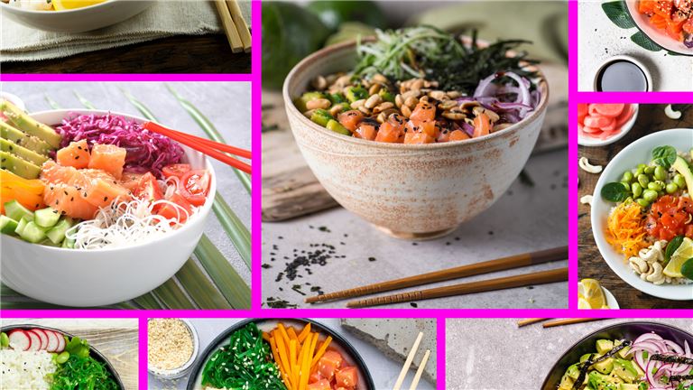 Fresh sustainable poke!
