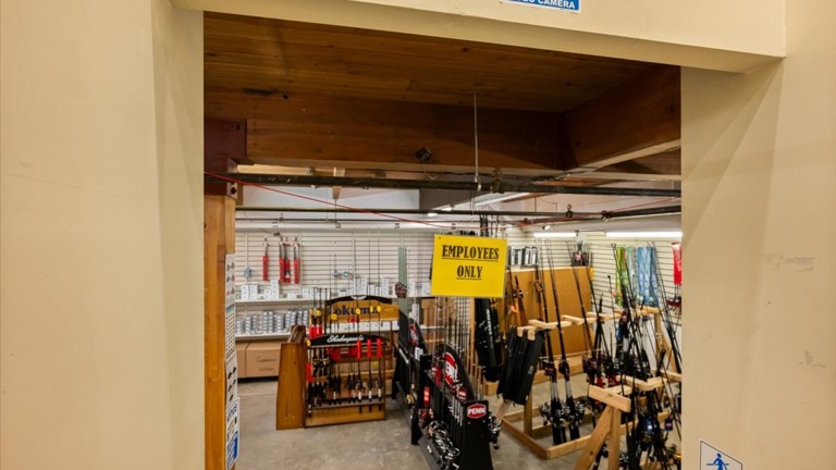 Downstairs storage