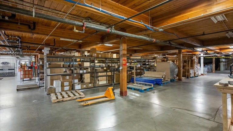 Downstairs storage