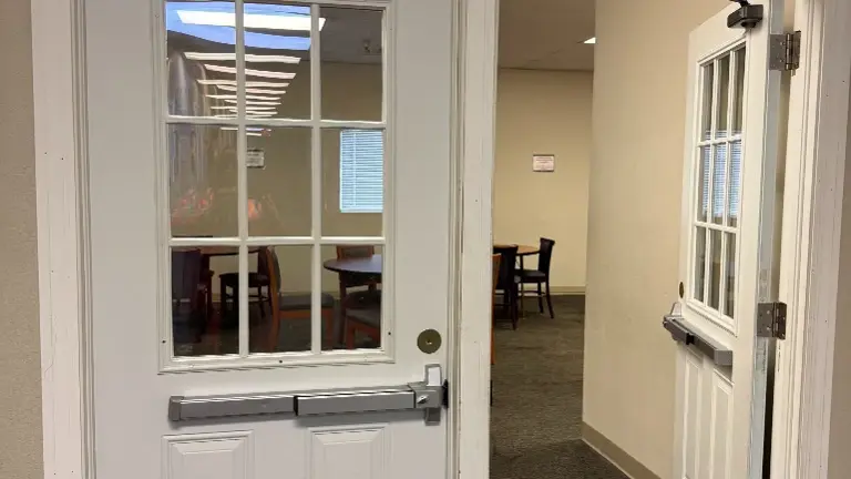 Entry to Cafeteria Entry to Cafeteria