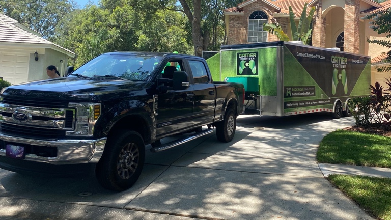 Gamer Chamber truck and trailer