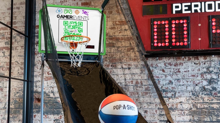 Pop-up basketball hoops (2)