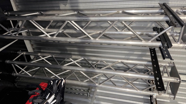 TV towers (2) aluminum