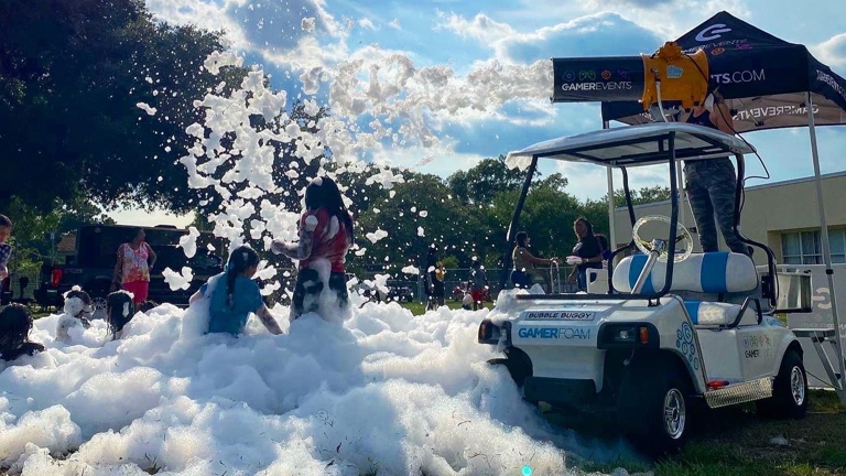 Gamer Foam & Bubble Buggy
