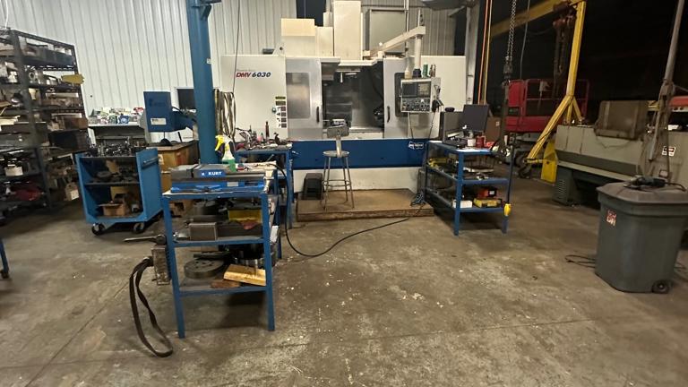 CNC mill full 4th axis