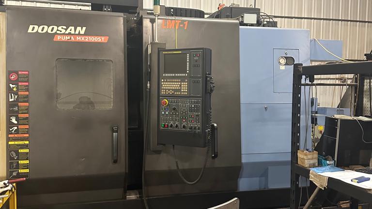 9 axis CNC lathe