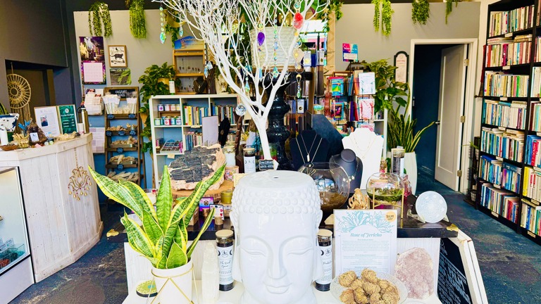 Front of store