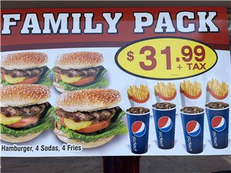 Hamburger and Dinner with Drive thru Including Property $ 4,8 Mil