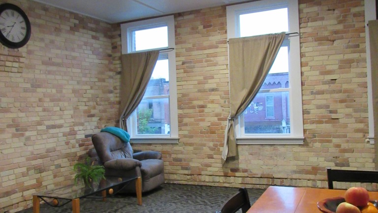 upstairs apartment living room