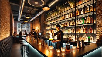 Trendy Brooklyn Cocktail Bar – Profitable & High-End