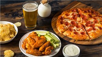 Pizza-Wing Restaurant with Full Service Sports Bar