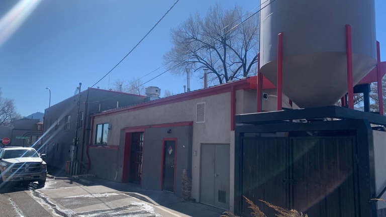Brewhouse and silo