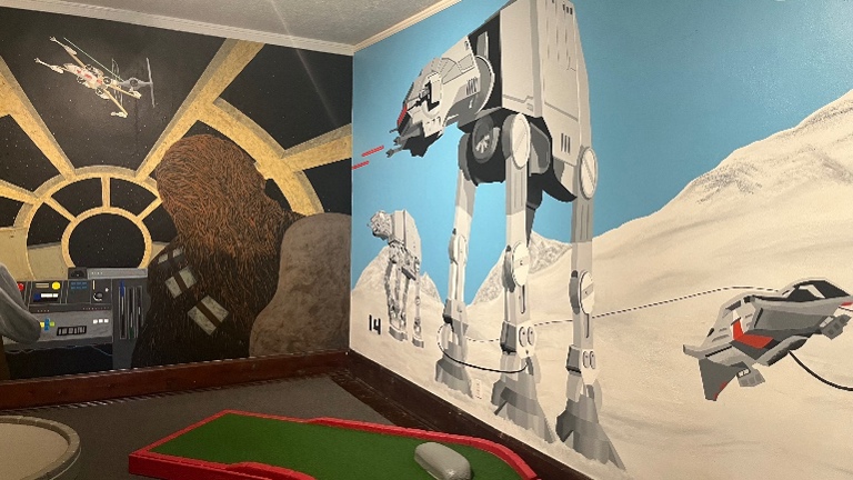Star Wars room