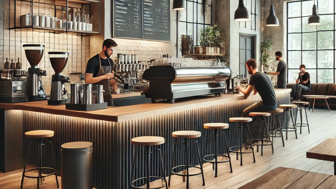 Fully Managed Modern & Beautiful Coffee Shop