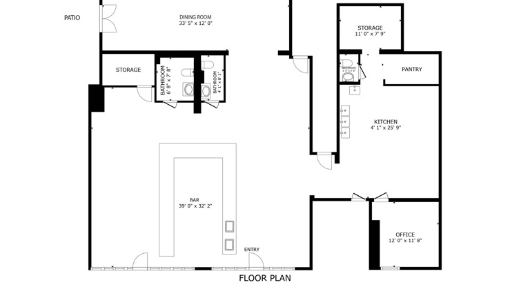 Floor Plans for Restaurant