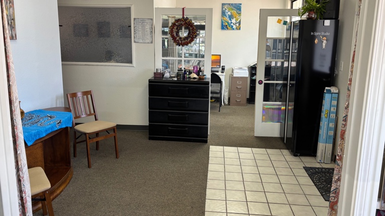 Lots of room to expand the retail space. 
