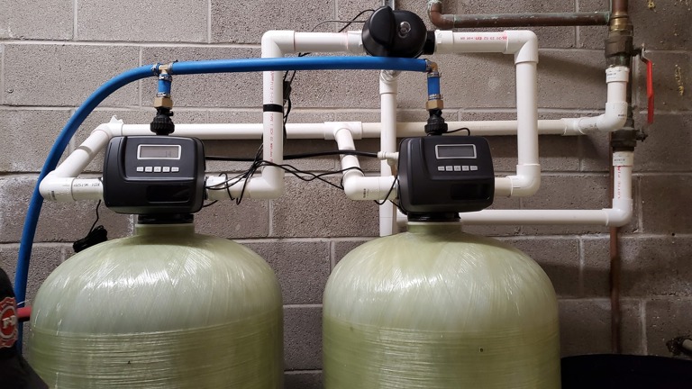 Twin alternating 225k softeners 1.5