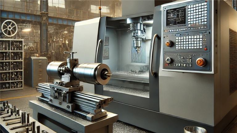 CNC Machine and Lathe