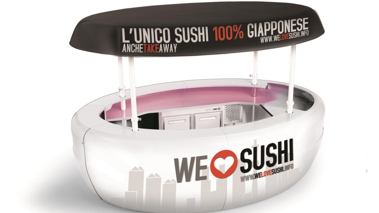 Only $20000 One Evolution Mobile Kiosk Shushi