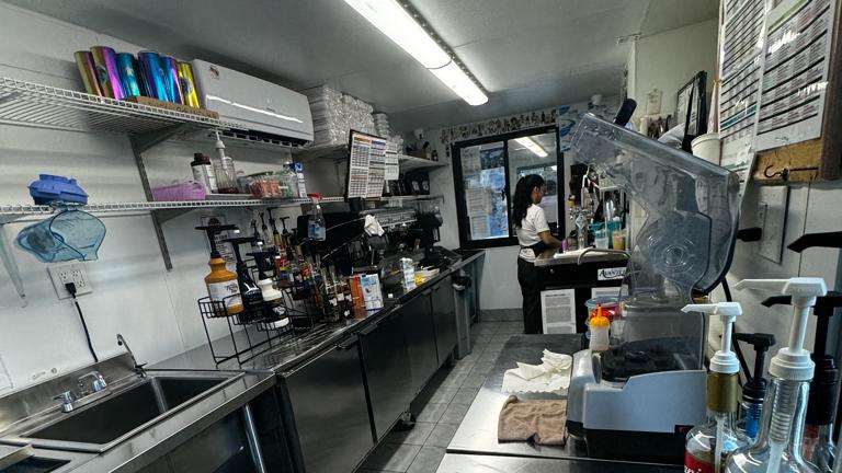 Drive Thru Service Area