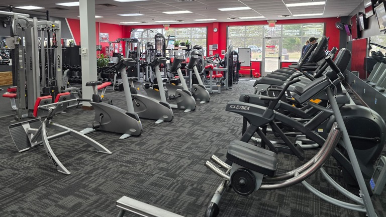 Snap Fitness Roberts, WI View from Stretch area