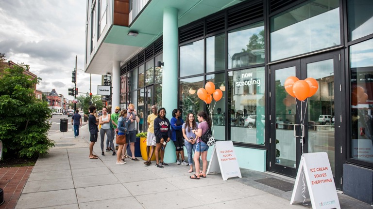 Strong, loyal customer base – consistently ranked among the best ice cream in DC