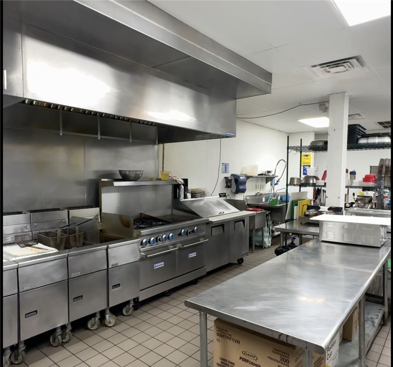 Fully equipped kitchen