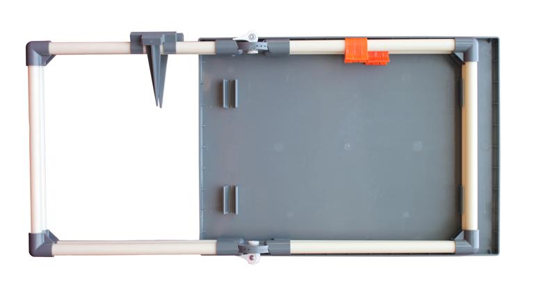 Folds flat for storage