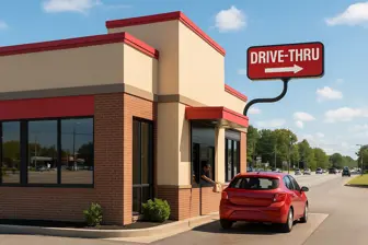 Rare Bald Hill Rd Drive Thru QSR Fast Food Restaurant for Sale!