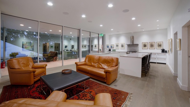 Kitchen with Family Viewing Center