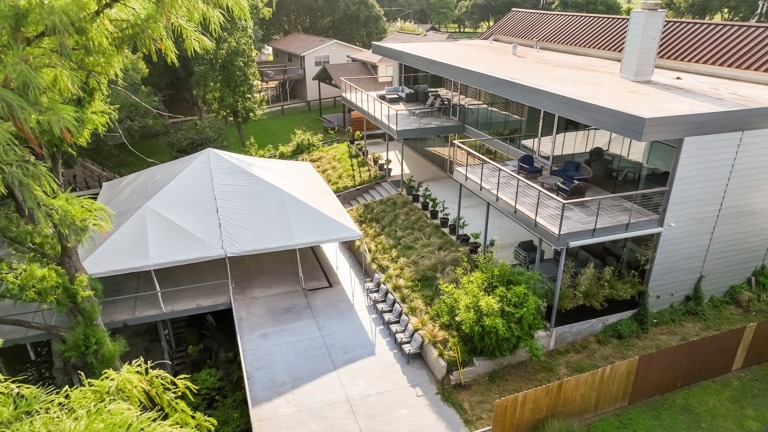 Patio with Tent