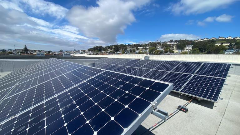 17 KW solar array
