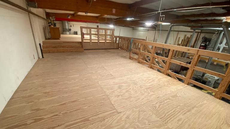 Huge mezzanine