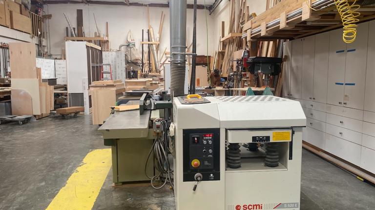 SCM planer and jointer