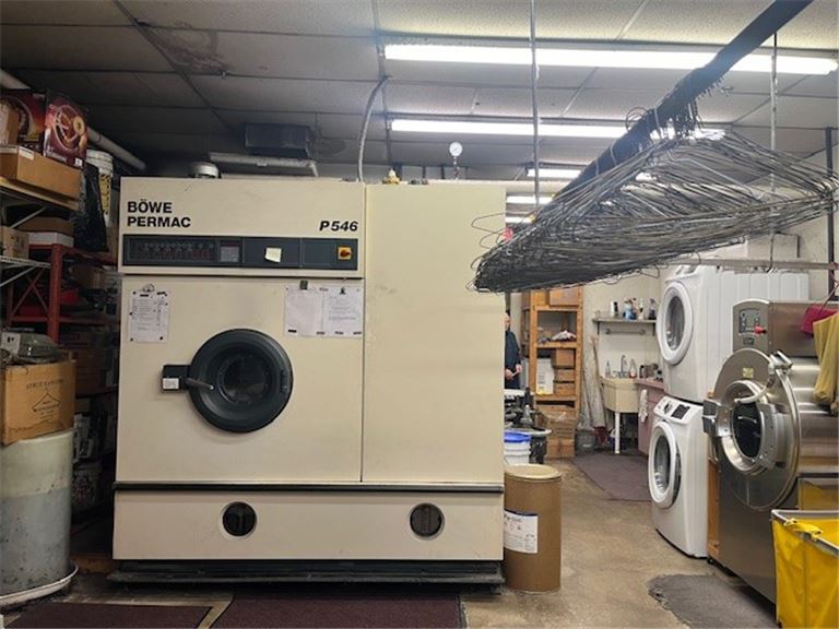 dry cleaning machine