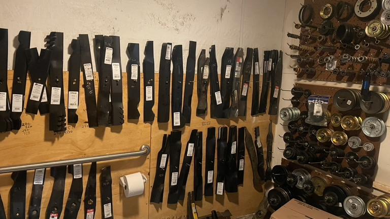 A small example of our in stock parts