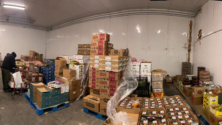 Refrigerated area