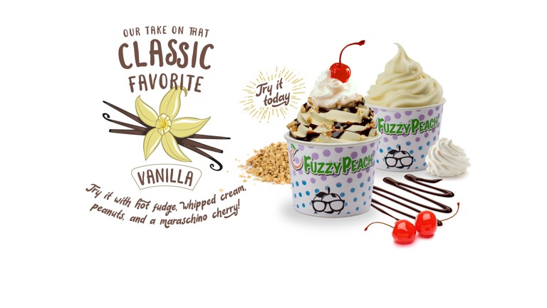 Fuzzy Peach Frozen Yogurt Bar