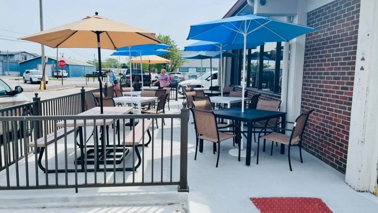 Patio on North Side