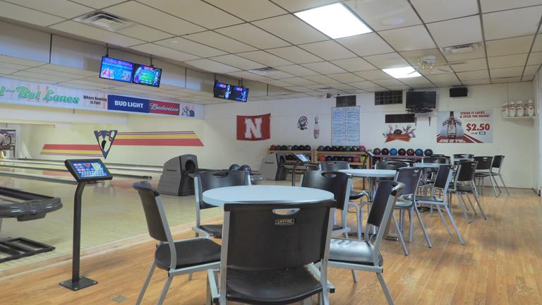 Bowler seating area