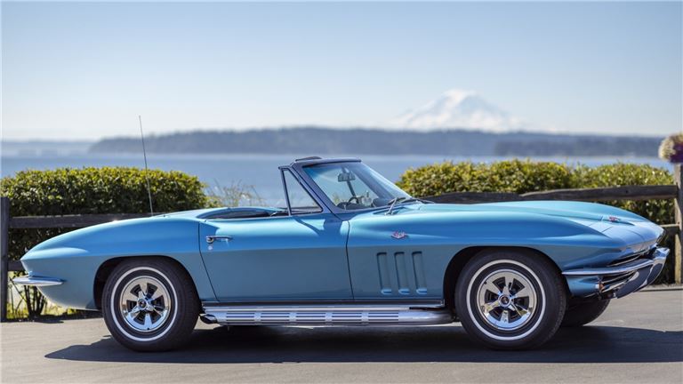 Vintage Classic Corvette Sportscar