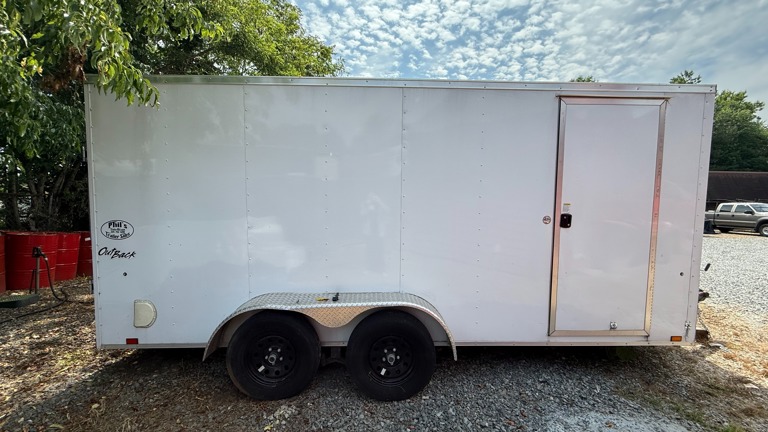 Trailer containing all of the tools and equipment 