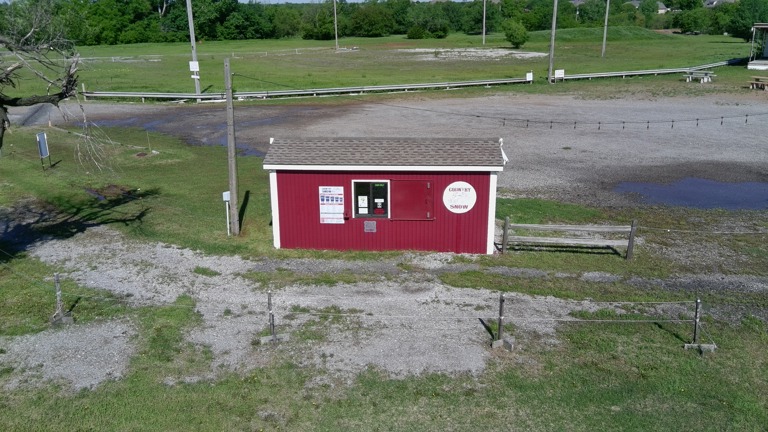 Front of Structure