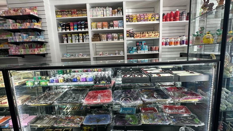 high end LED lit display cases