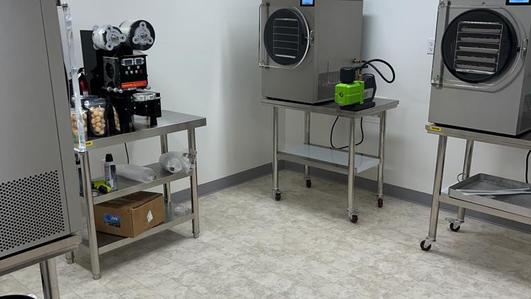 freeze driers and cup sealer