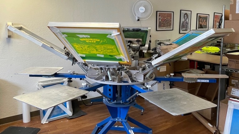 Screen Printing Press